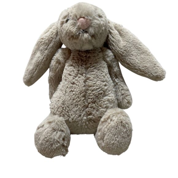 Jellycat Brown Rabbit  8" Approx - Picture 1 of 4